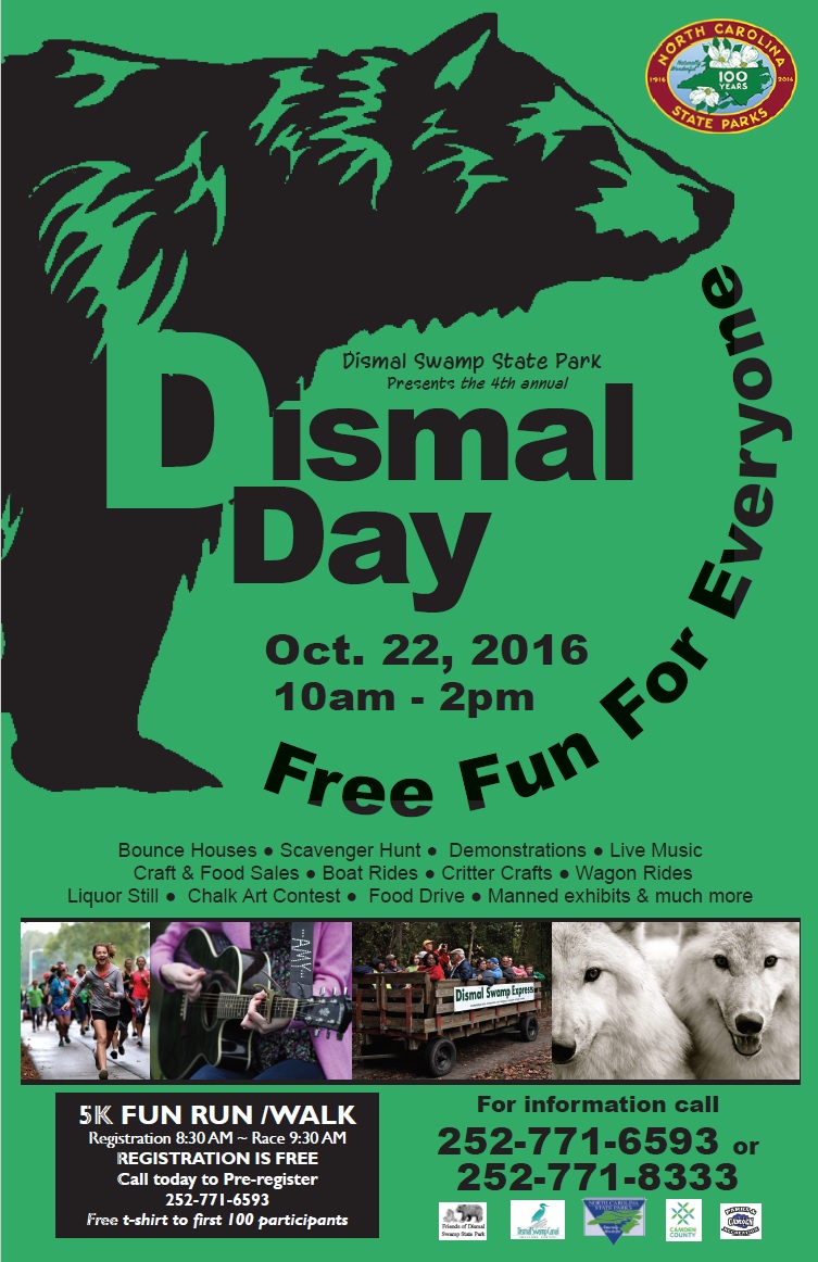 2016 Dismal Day Poster October 22 2016